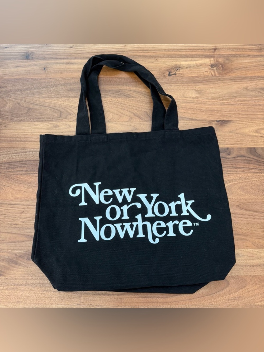 New York or Nowhere Black Tote Bag